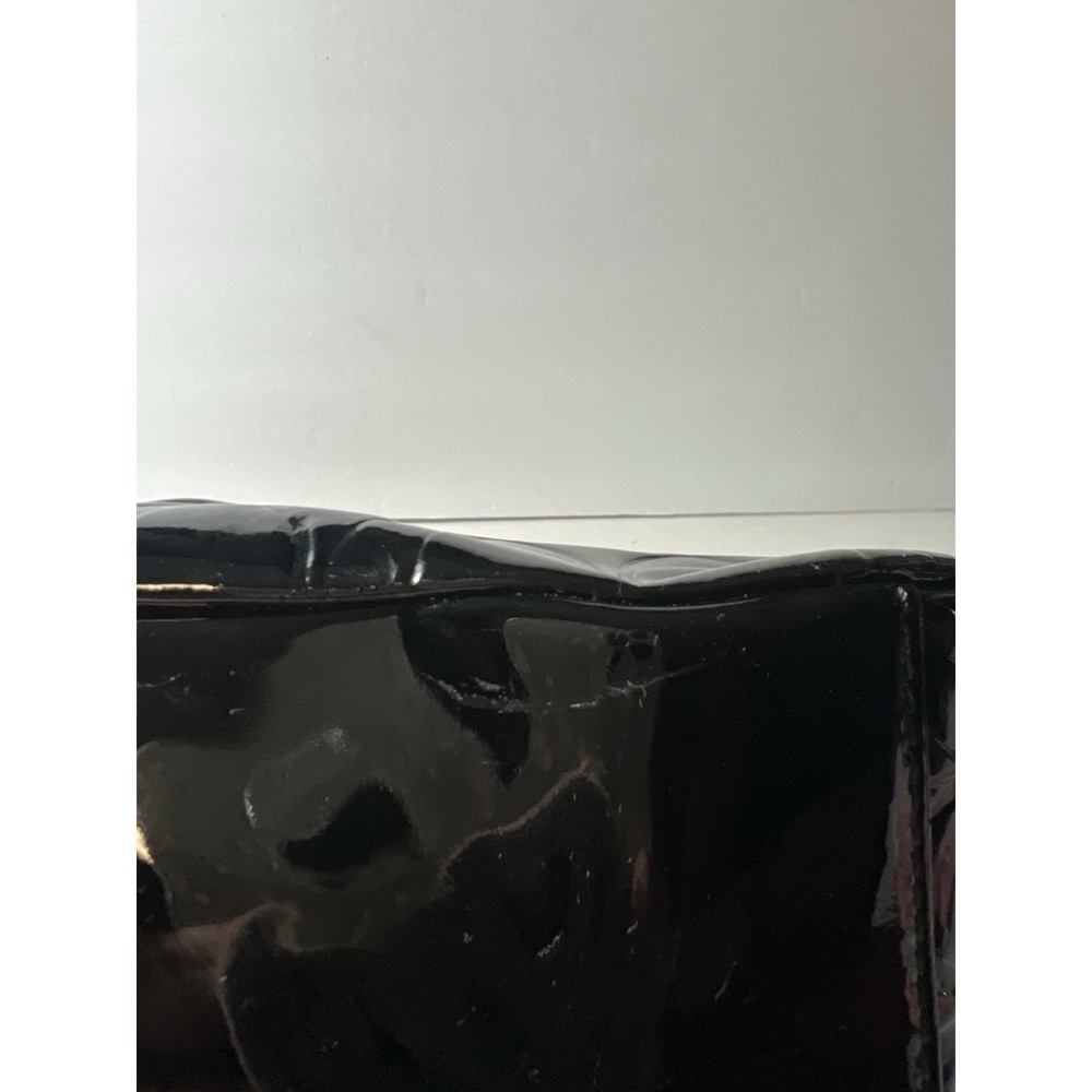 Coach Black Patent Leather Shoulder Bag - Picture 4 of 11